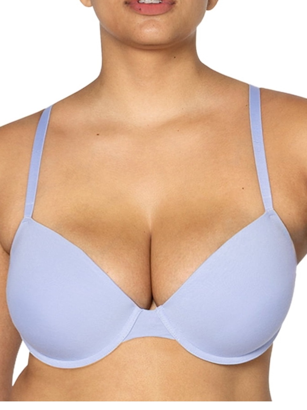 fresh collection by Fruit of the Loom Women's Cotton Demi Push-Up Bra XXL